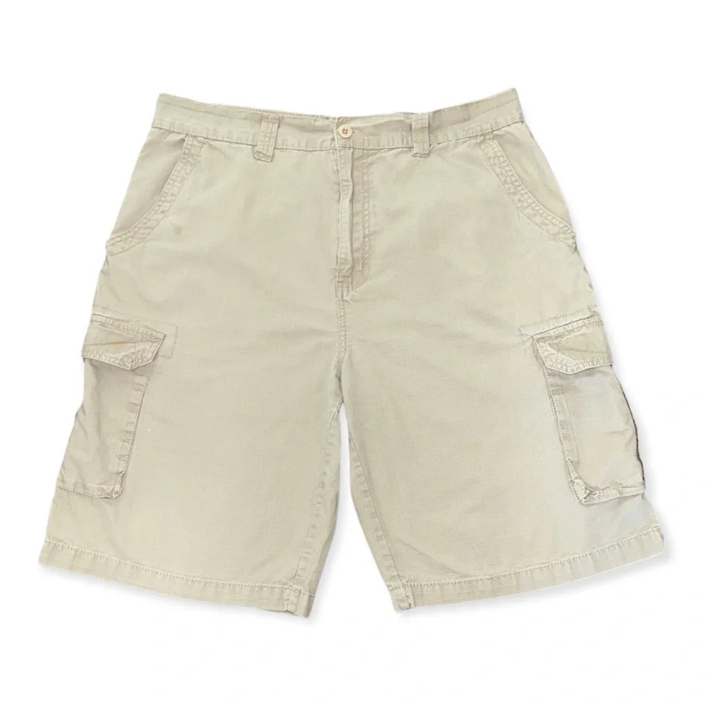 Beverly Hill Polo Club men’s khaki cargo shorts - Picture 1 of 14